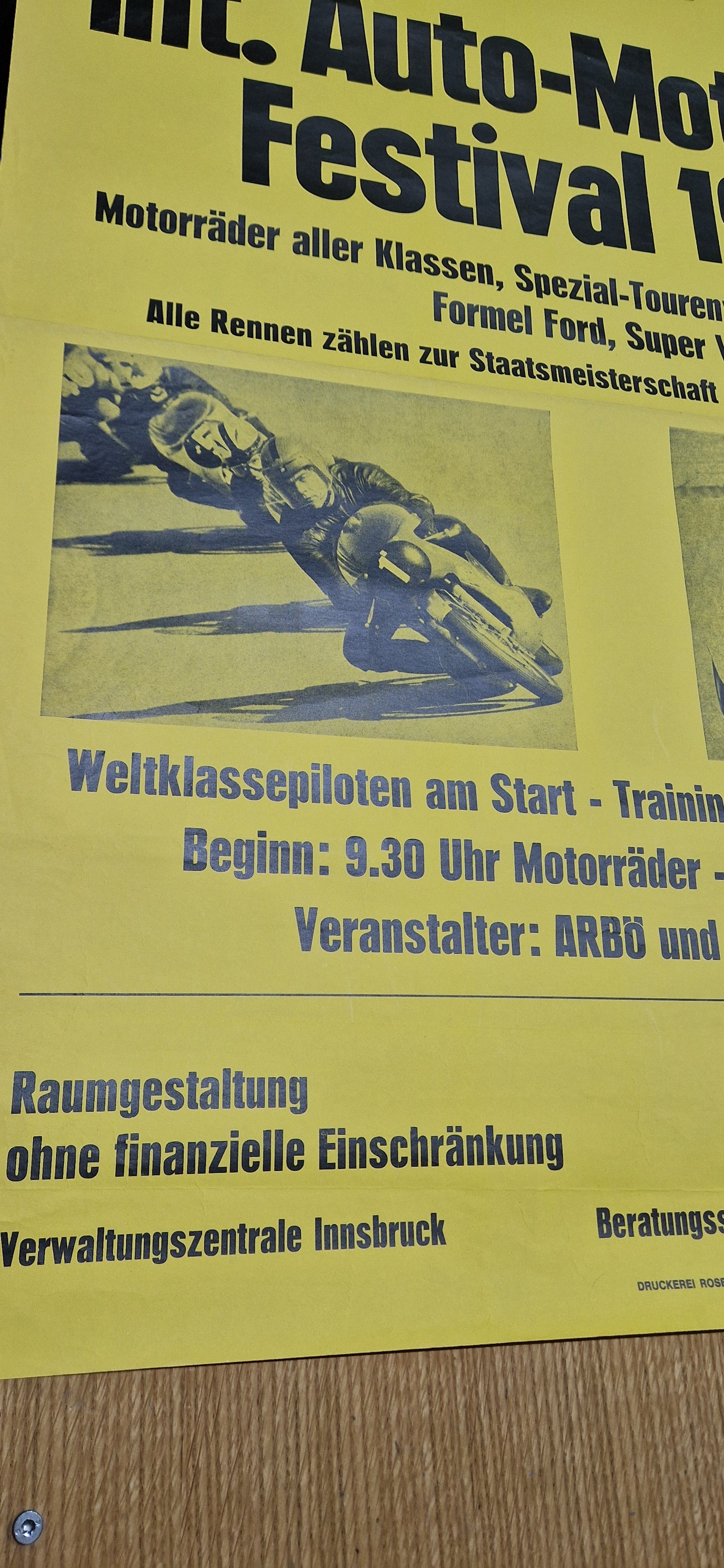 NOS 1974 VINTAGE INTERNATIONAL CAR AND MOTORCYCLE FESTIVAL SALZBURGRING