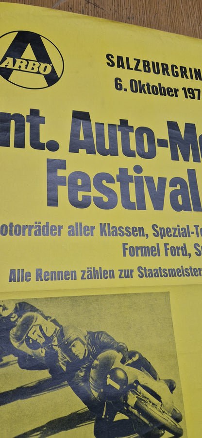 NOS 1974 VINTAGE INTERNATIONAL CAR AND MOTORCYCLE FESTIVAL SALZBURGRING