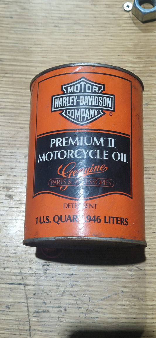 RARE VINTAGE 80'S HARLEY DAVIDSON OIL CAN SAE 50