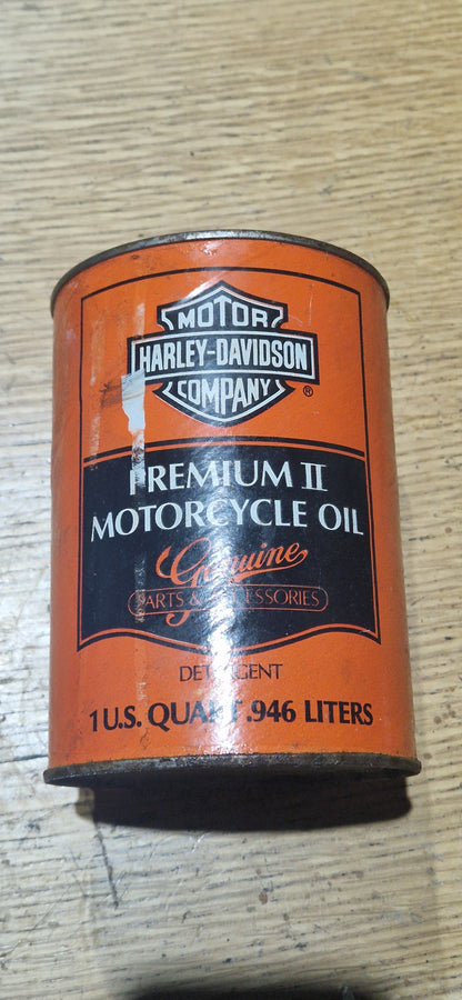RARE VINTAGE 80'S HARLEYDAVIDSON OIL CAN SAE 50