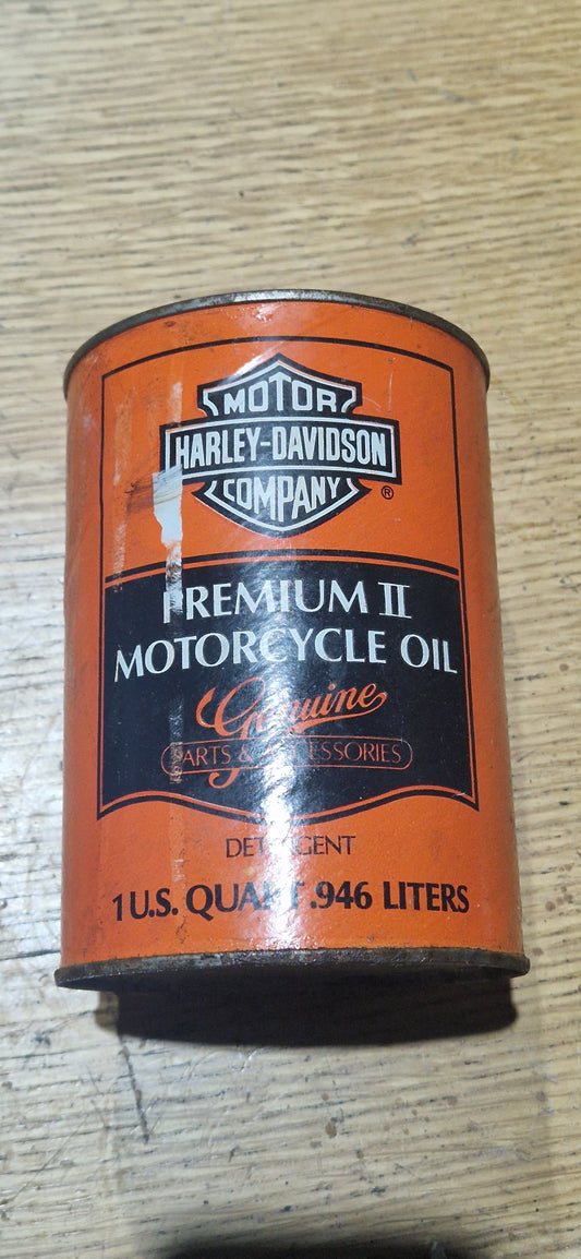 RARE VINTAGE 80'S HARLEYDAVIDSON OIL CAN SAE 50