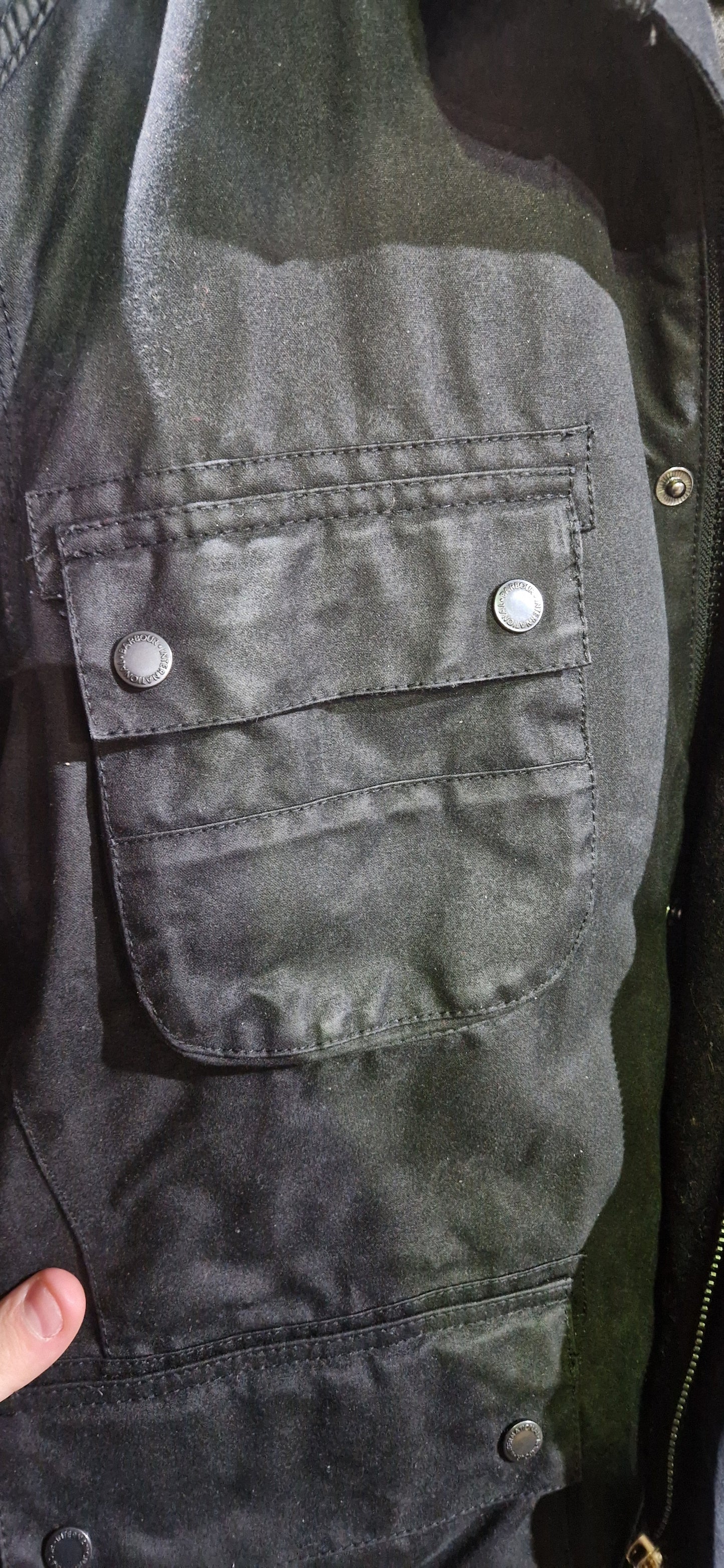 VERY NICE BARBOUR WAX JACKET LARGE