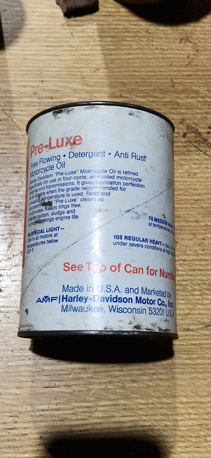 RARE VINTAGE 70'S HARLEY DAVDSON OIL CAN