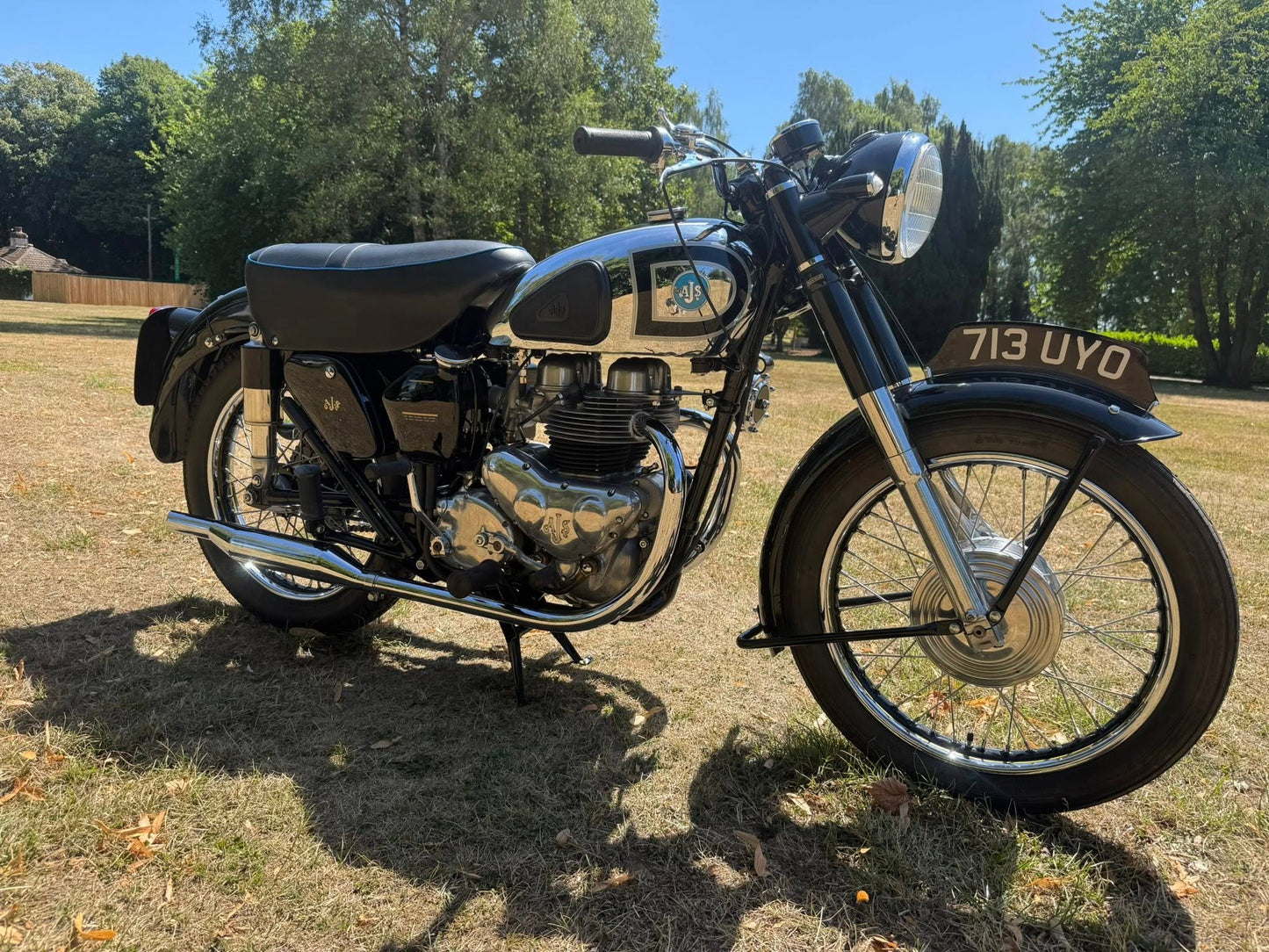Restored 1953 AJS 500 Stunning