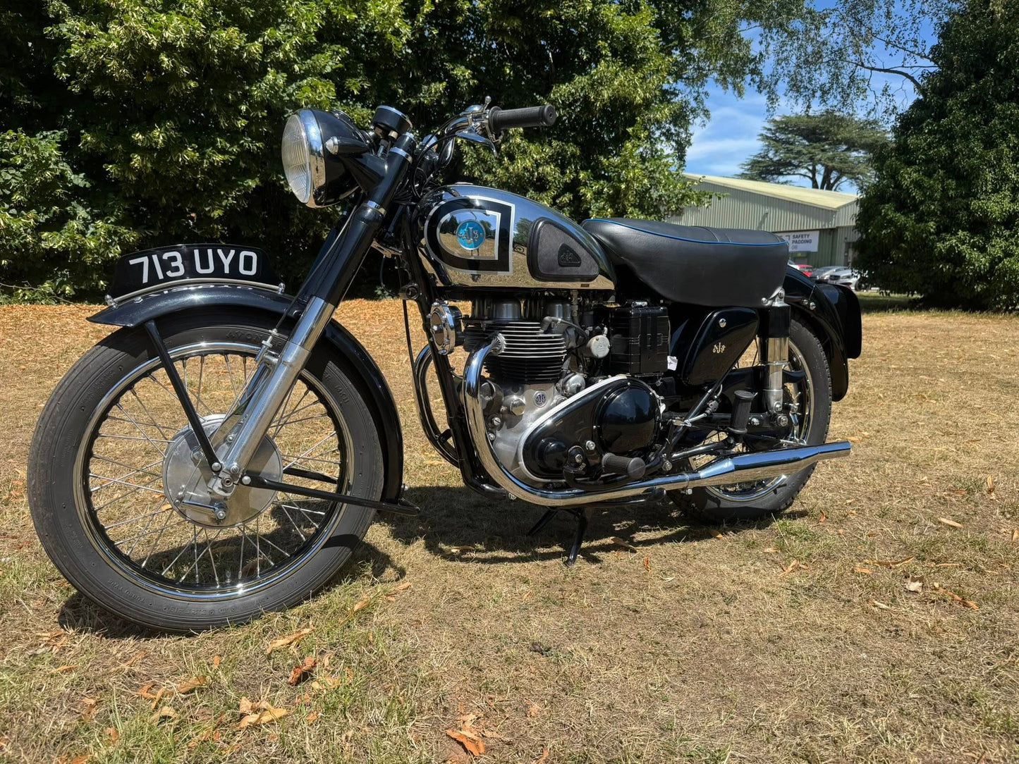 Restored 1953 AJS 500 Stunning