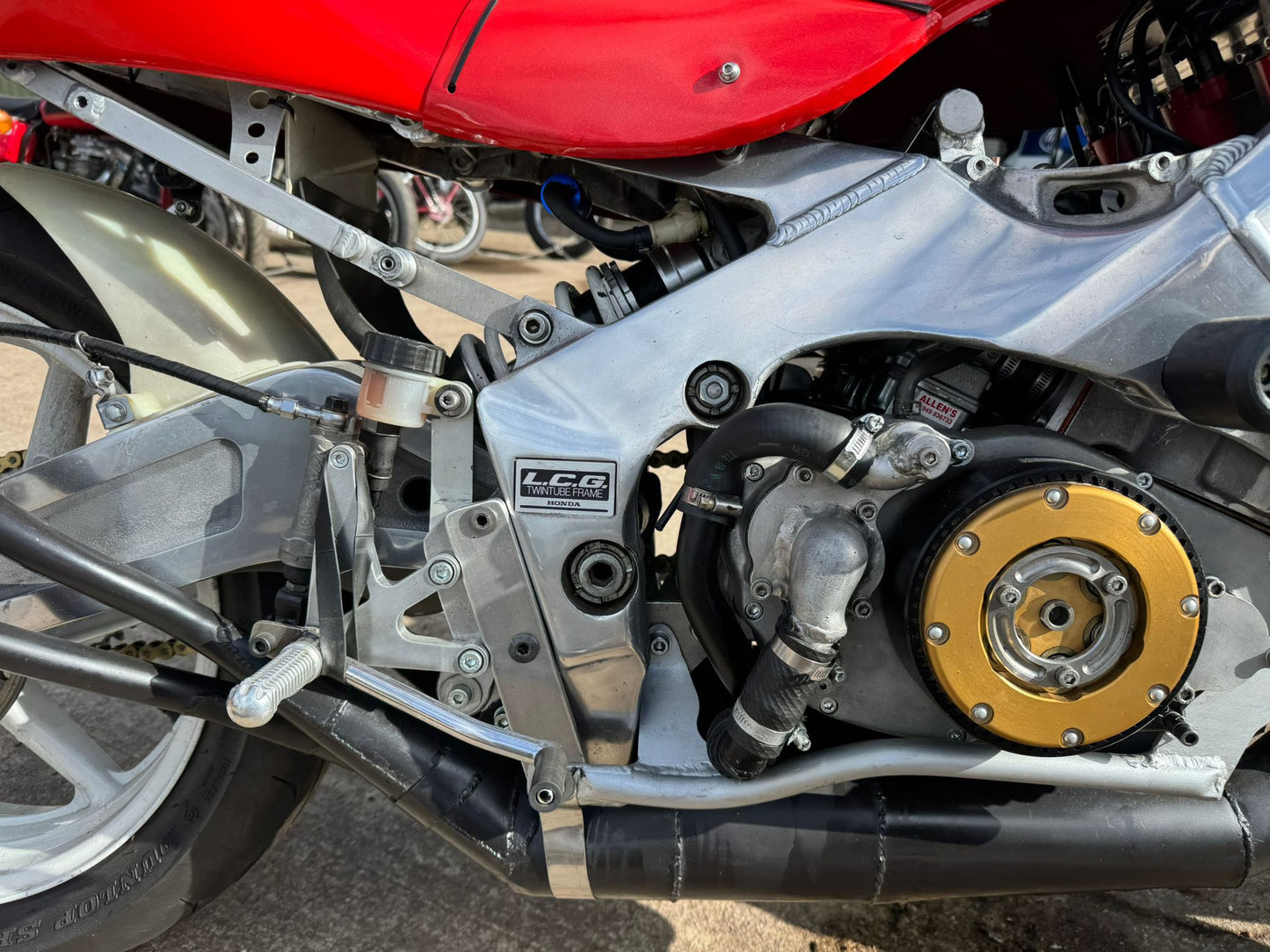 1991 Honda CBR400 Frame Sparton 3 Cylinder Two Stroke