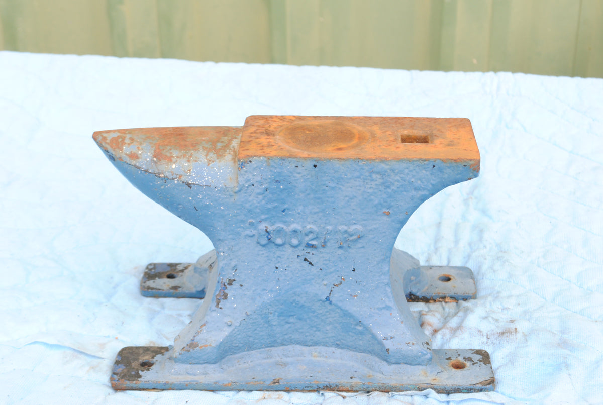 1944 Forging and Ringmaking Large and Small Anvil Set