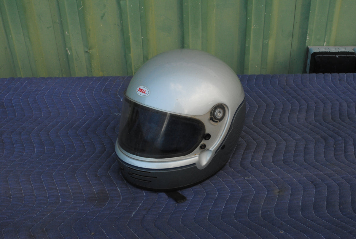 Authentic Grey Bell M2 Helmet