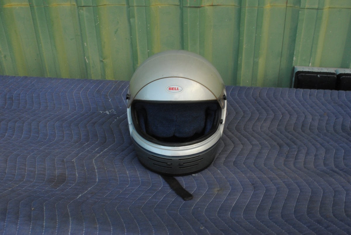 Authentic Grey Bell M2 Helmet