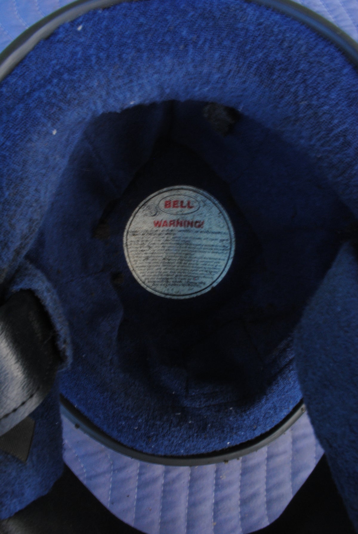Authentic Grey Bell M2 Helmet