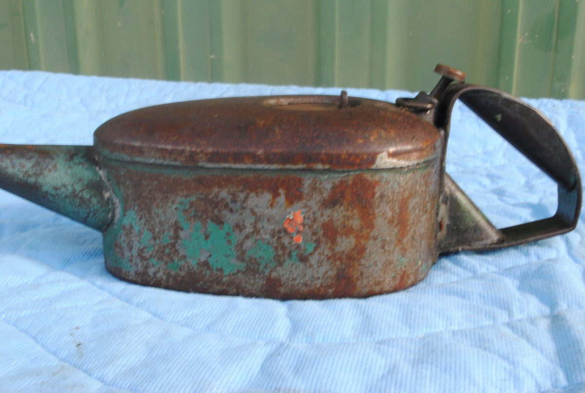19XX Braimes of Leeds 'Double slide' oiler oil can