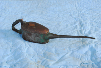 19XX Braimes of Leeds 'Double slide' oiler oil can