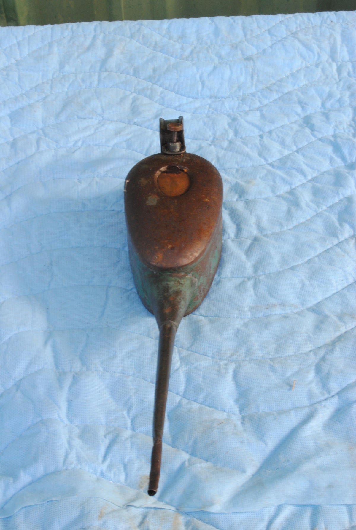 19XX Braimes of Leeds 'Double slide' oiler oil can