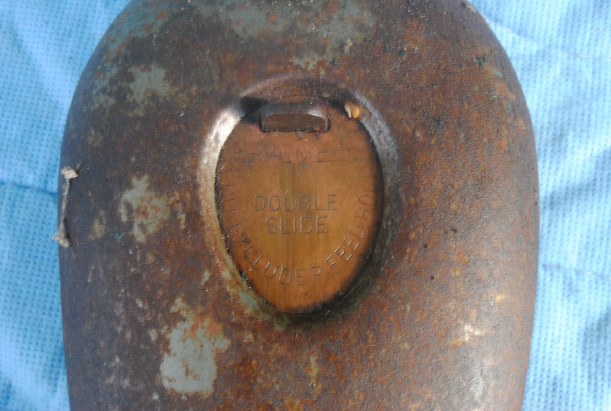 19XX Braimes of Leeds 'Double slide' oiler oil can