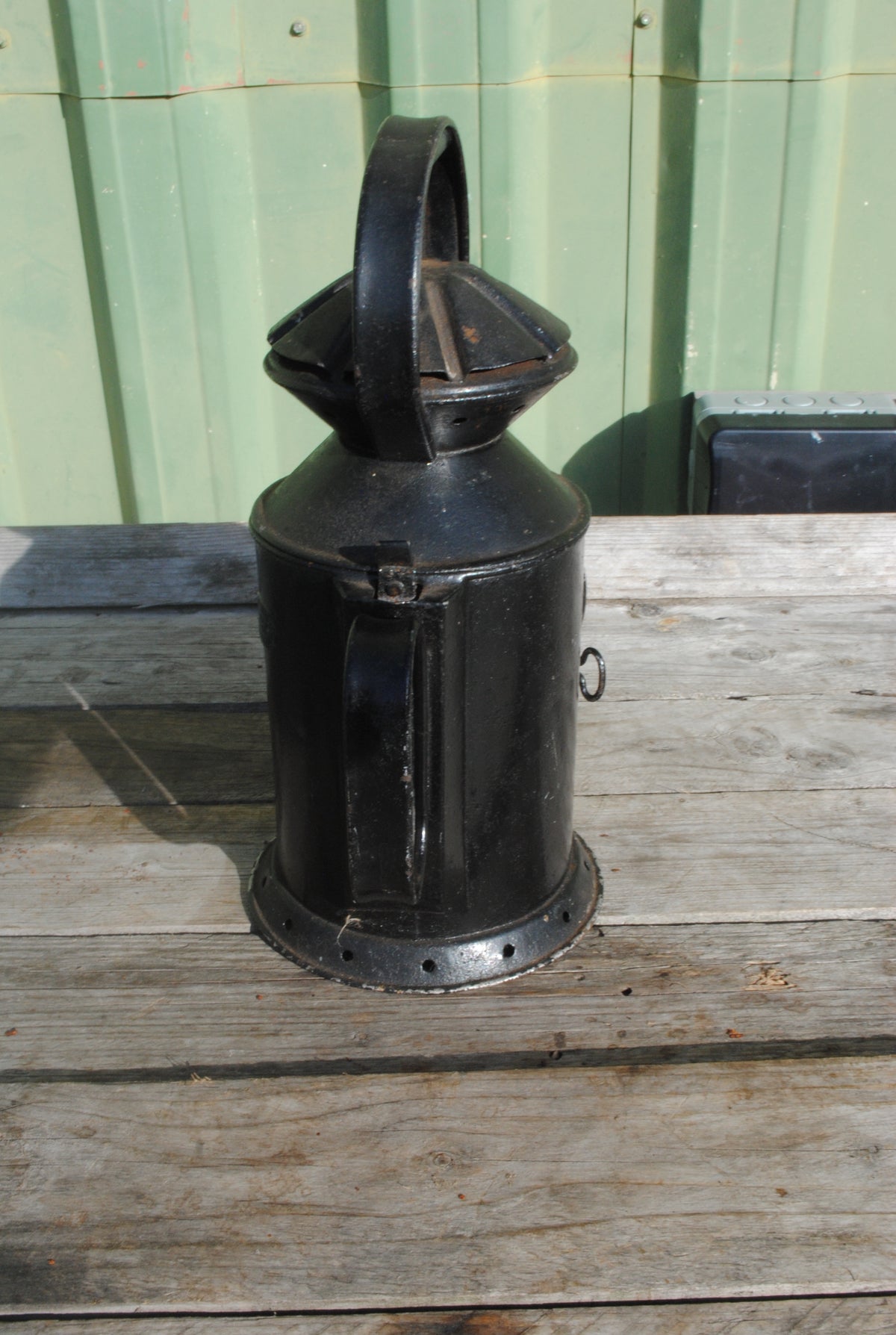 1917 C&M Railway signal lantern