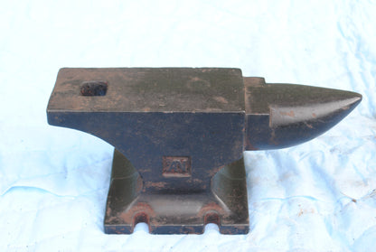 Vintage Black Cast Iron Anvil