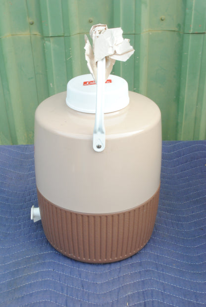 NOS Coleman 1970s brown water jug