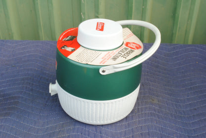 NOS Coleman 1970s green water jug