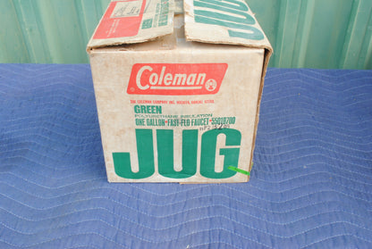 NOS Coleman 1970s green water jug