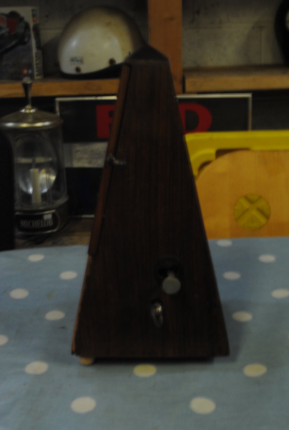 Authentic Vintage Maelzel Swiss Metronome with bell