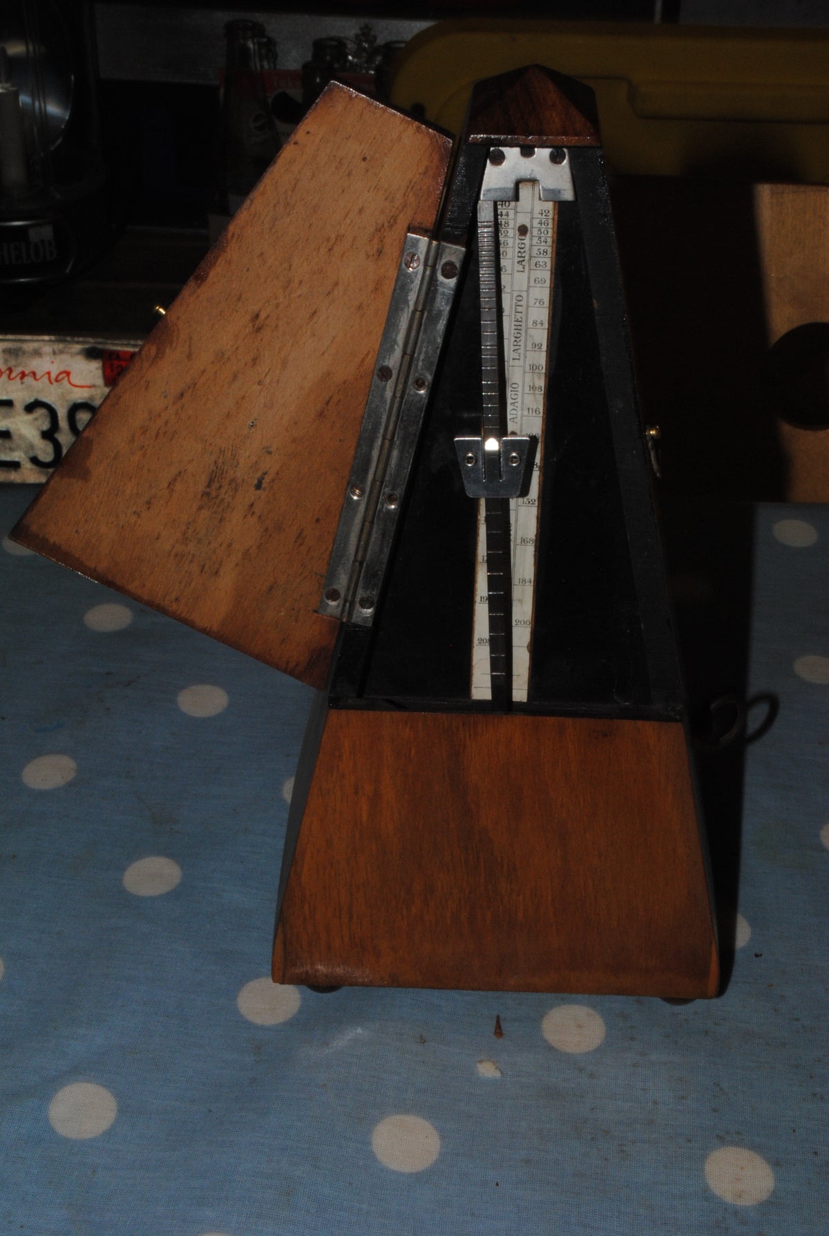 Authentic Vintage Maelzel Swiss Metronome