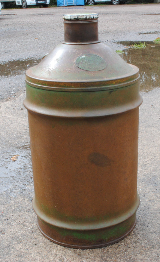 Vintage large Castrol oil canister