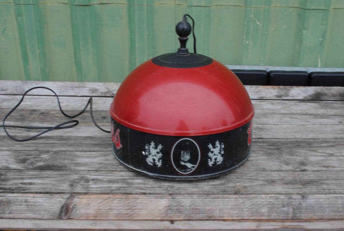 1980s Authentic Coors Light pub table light