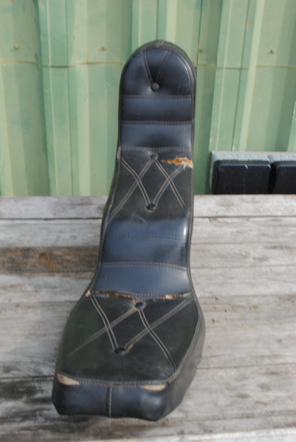 Vintage Authentic Kinder Seat Inc. 'King and Queen' Motorcycle Seat