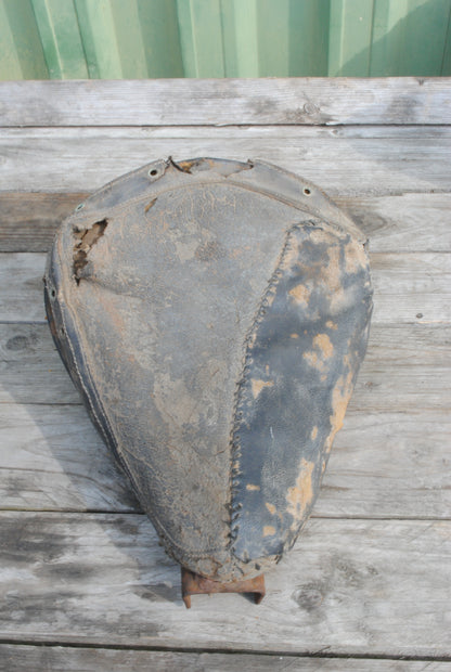 Authentic Vintage Bates Motorcycle saddle