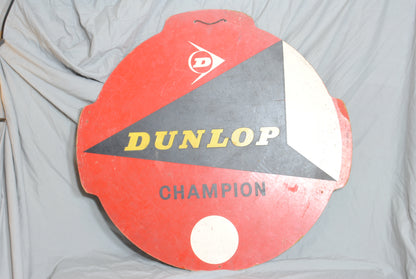 Dunlop Champion cardboard dealer sign