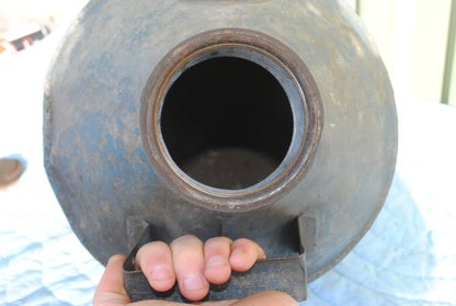 1930s Esso Petroleum Co. galvanised steel oil can