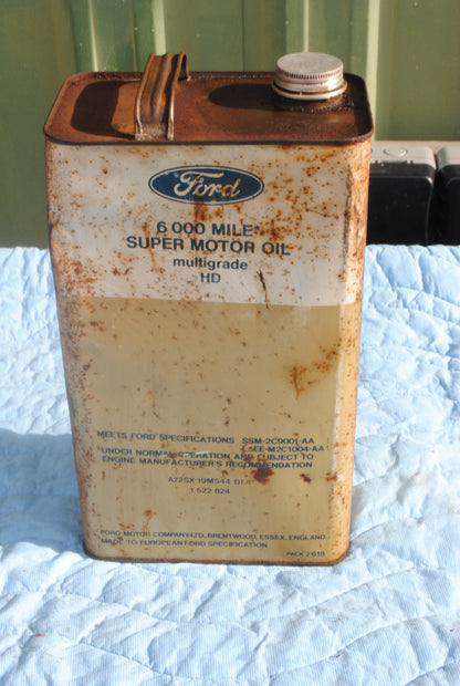 Vintage Genuine Ford oil can