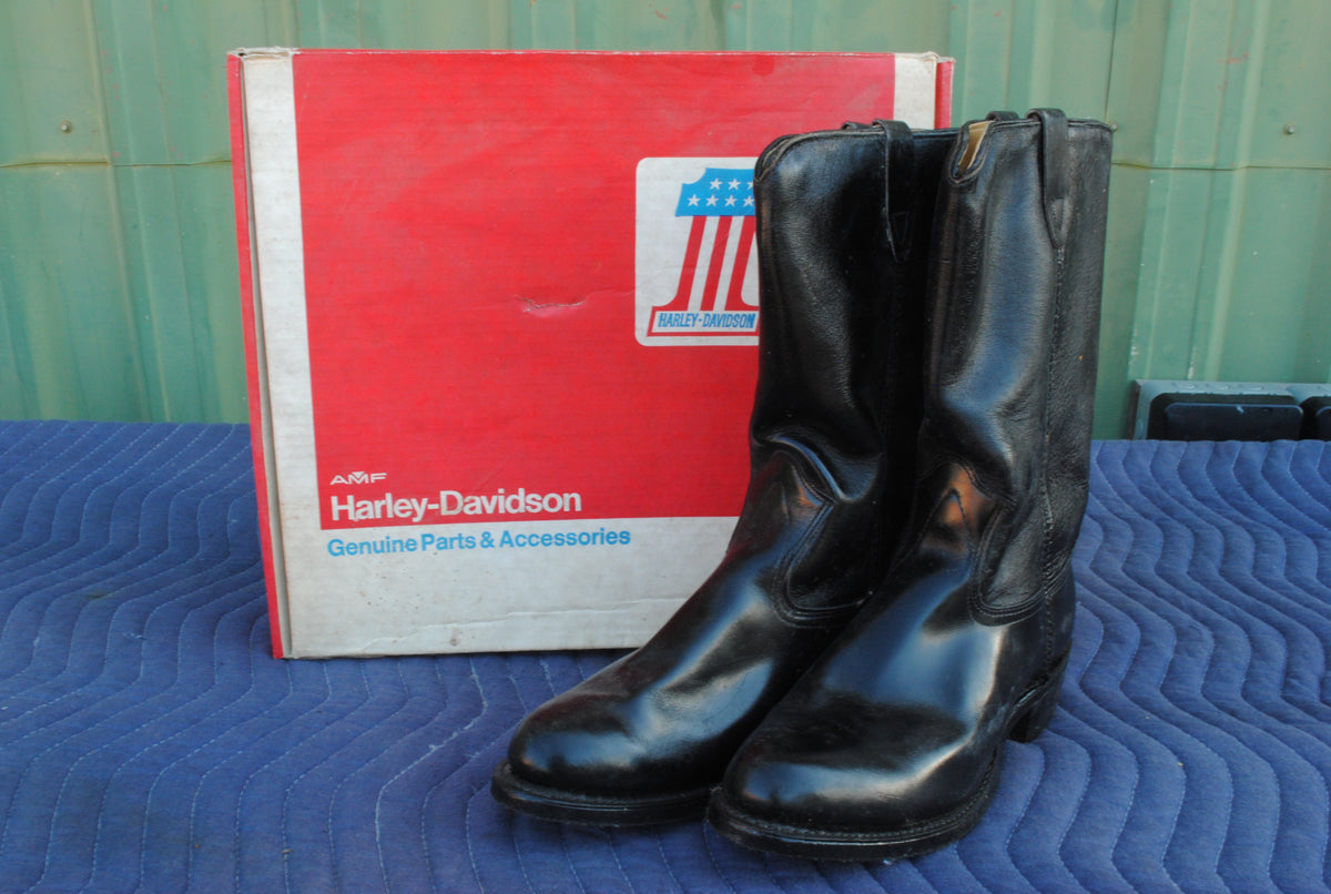 Authentic AMF Harley Davidson vintage leather boots