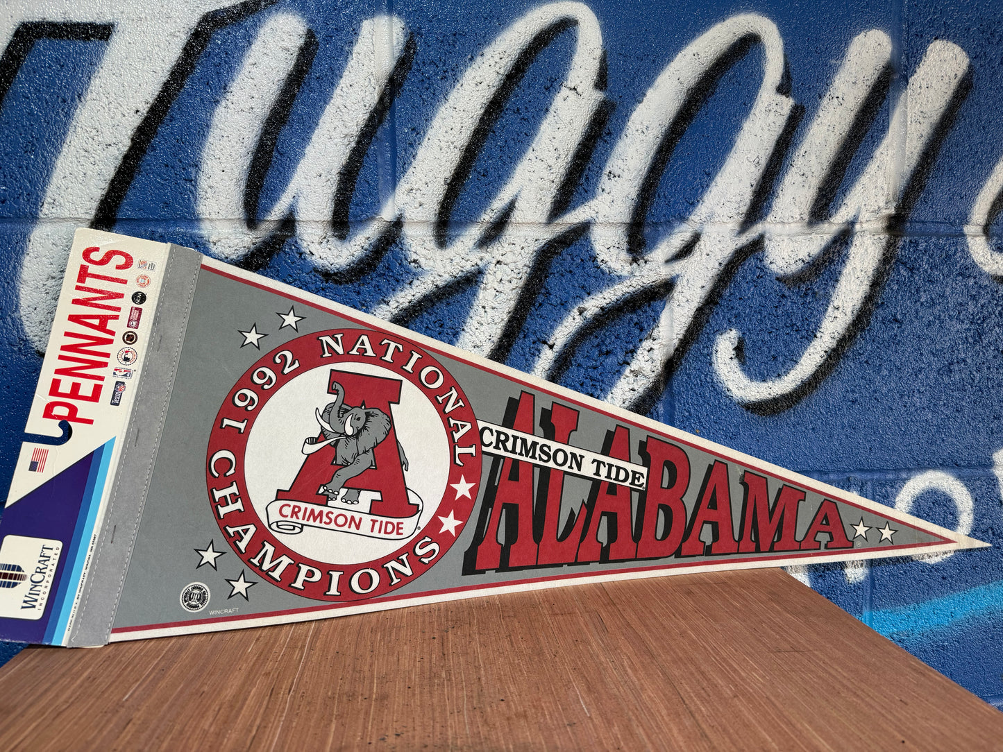 VINTAGE ALABAMA CRIMSON TIDE 1992 COLLAGE NATIONAL CHAMPIONS