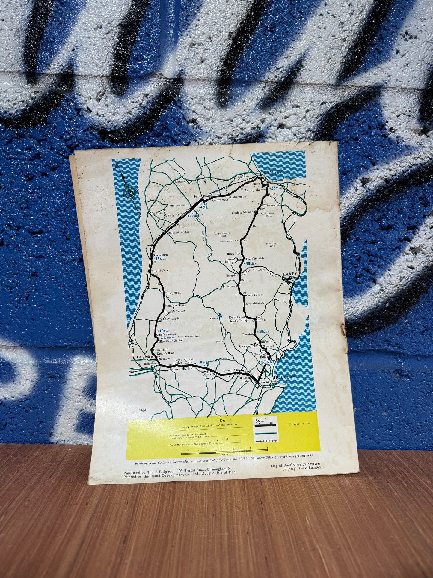 VINTAGE THE TT MOUNTAIN COURSE BOOK 1