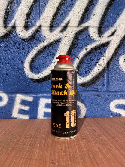 VINTAGE GENUINE YAMAHA FORK AND SHOCK OIL SET