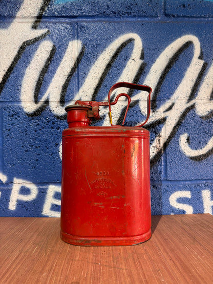 VINTAGE PROTECTOSEAL CO 883A RED SAFTETY CAN