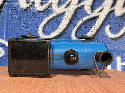 VINTAGE TRI-ANG EXPRESS BLUE AND BLACK TRAIN
