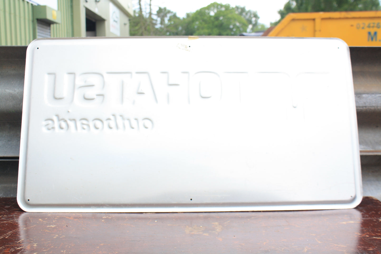 VINTAGE TOHATSU OUTBOARDS SIGN