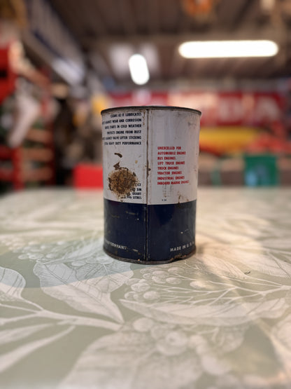 UNOPENED VINTAGE HAVOLINE CUSTON-MADE MOTOR OIL