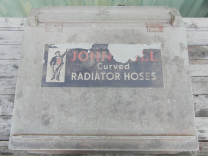 Vintage John Bull curved radiator hoses advertisement box
