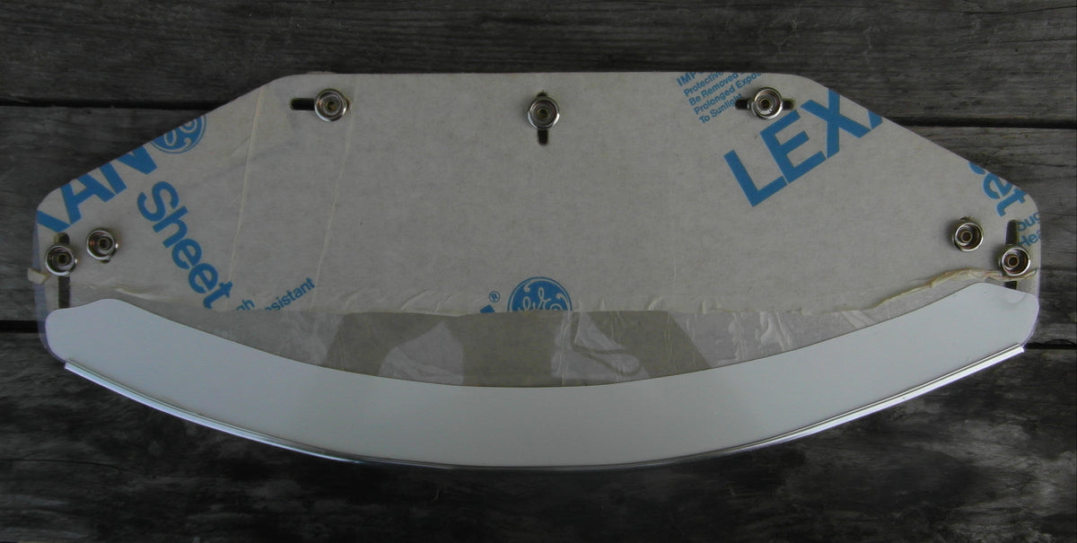 Vintage Melton Racer Wraparound visor