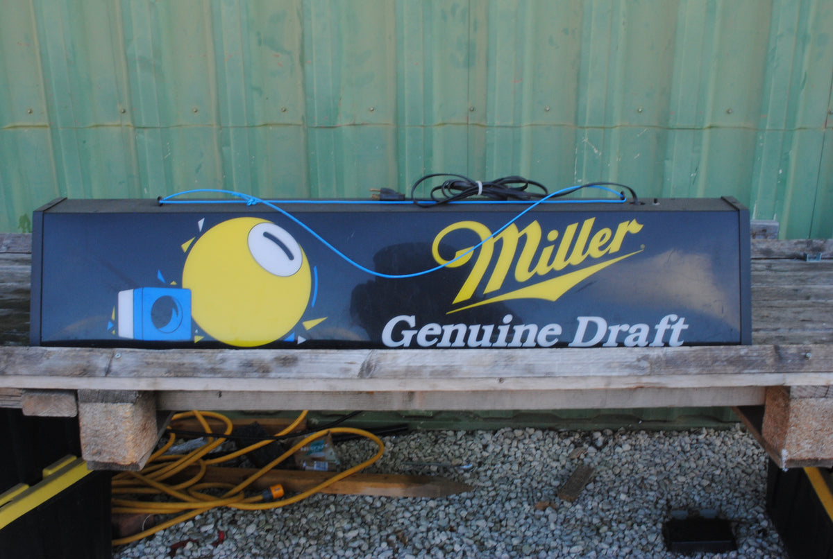 Miller Genuine Draft Pool Table Light