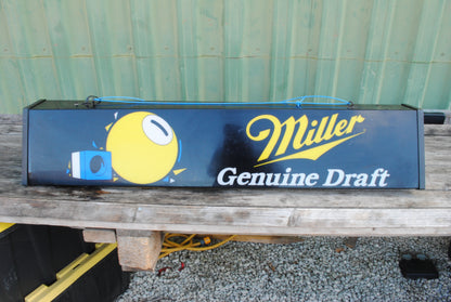 Miller Genuine Draft Pool Table Light