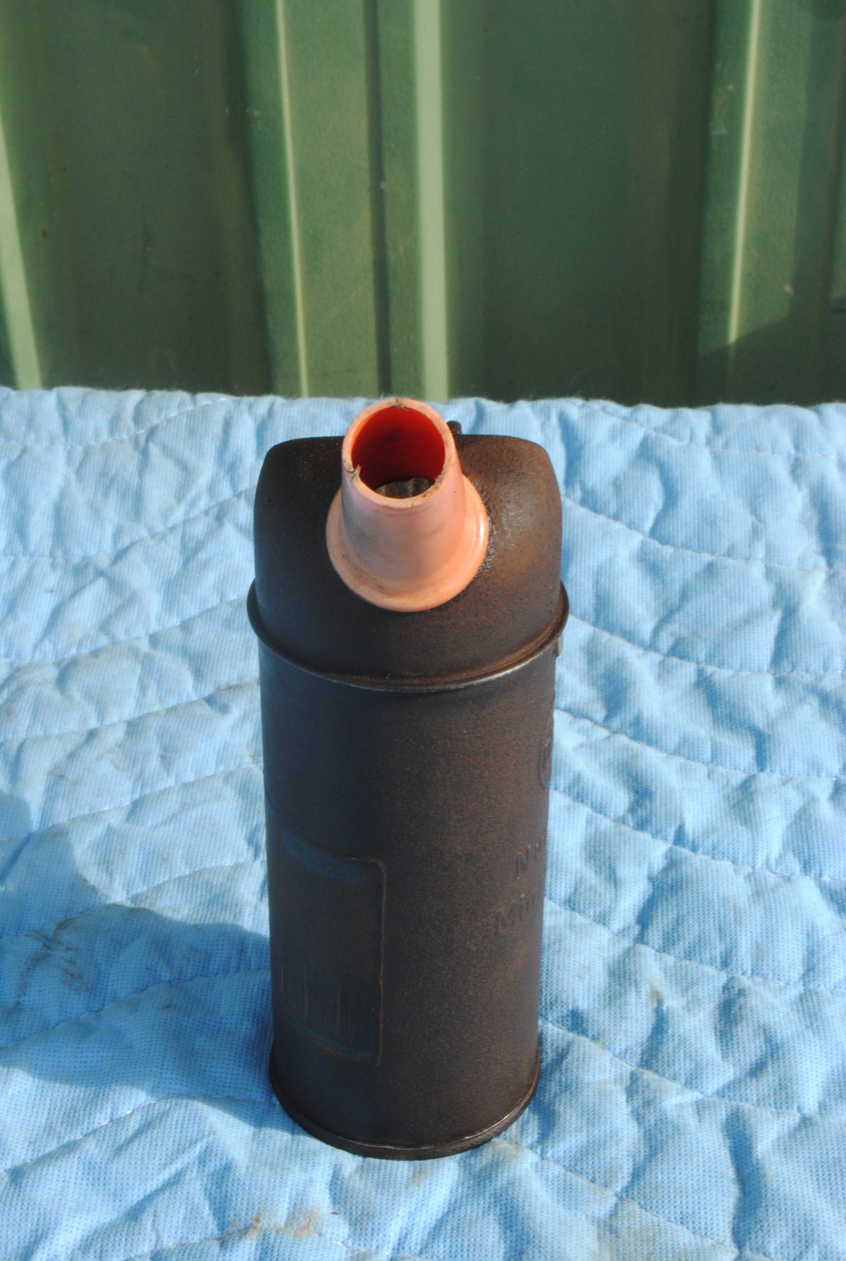 Vintage German 'nur fur mineraloel' oil jug
