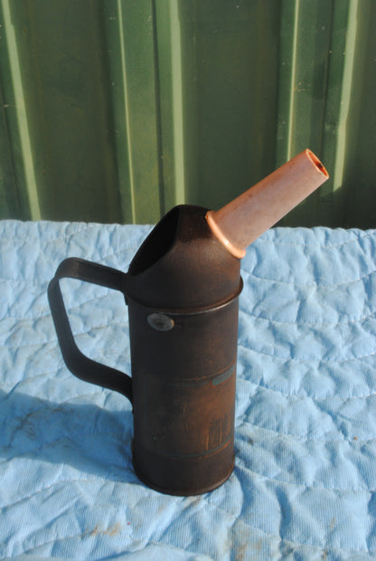 Vintage German 'nur fur mineraloel' oil jug