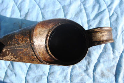 Mobil branded metal oil jug