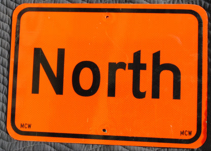 Genuine American CA North sign