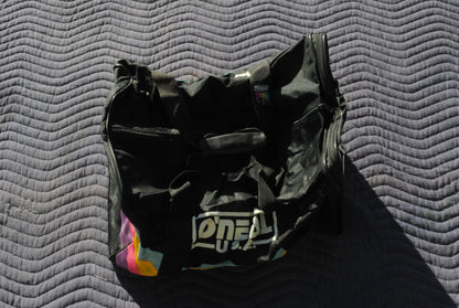 1990s Genuine O'Neal Black Duffel Bag