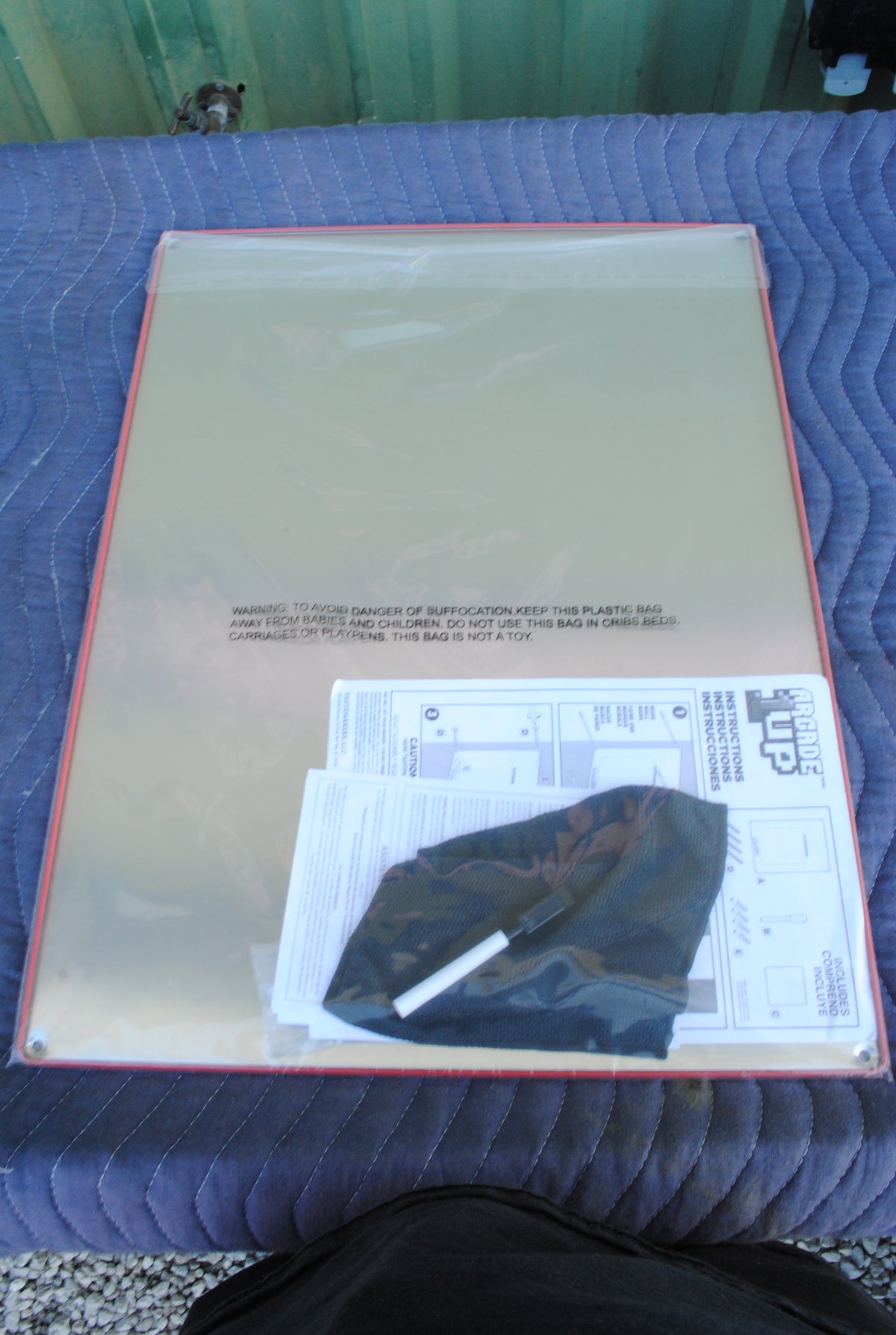 NOS Arcade1up Pacman tin whiteboard